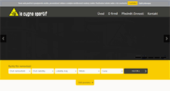 Desktop Screenshot of cygne.cz